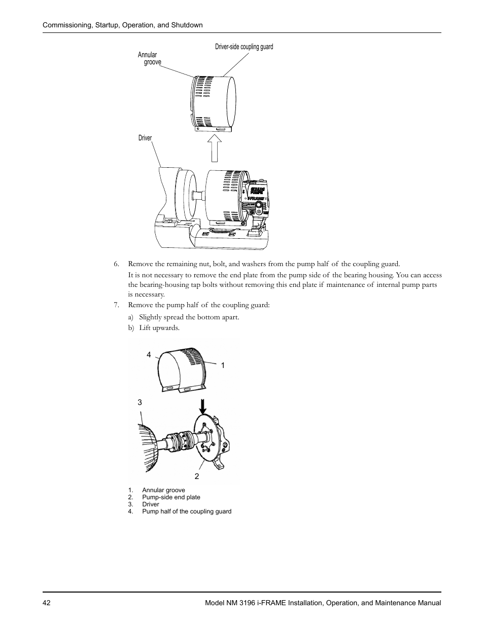 Goulds Pumps NM 3196 i-FRAME - IOM User Manual | Page 44 / 126
