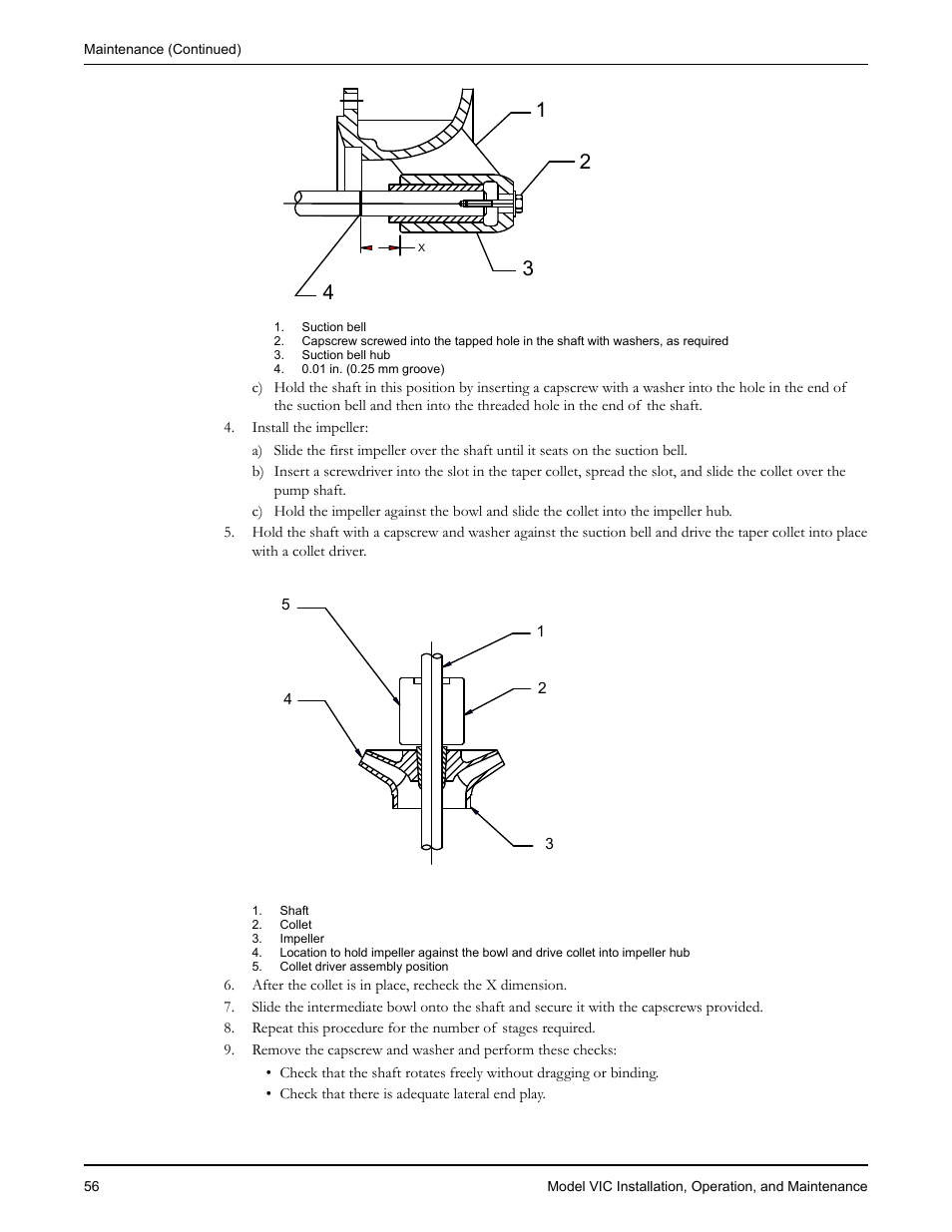 Goulds Pumps VIC - IOM User Manual | Page 58 / 72