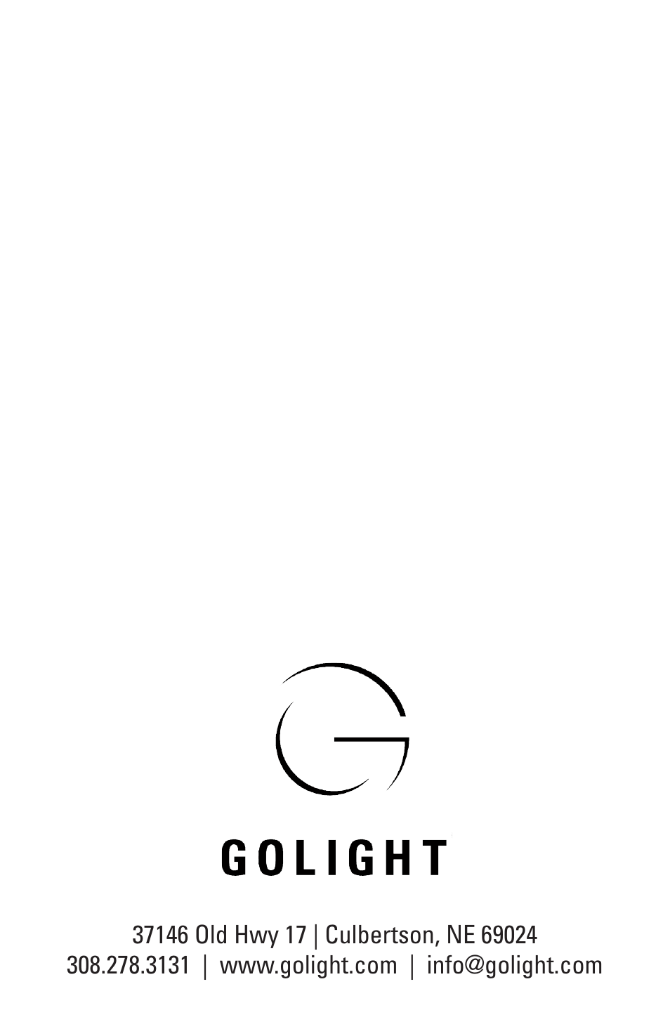 Golight HELIOS Thermal Imaging Camera User Manual | Page 20 / 20