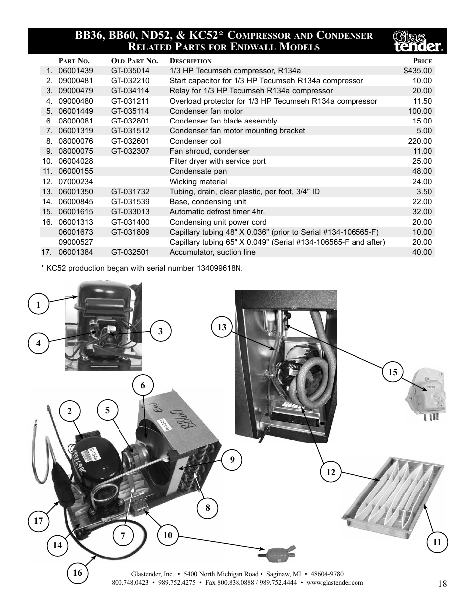 Glastender Vertical Door Coolers User Manual | Page 19 / 36