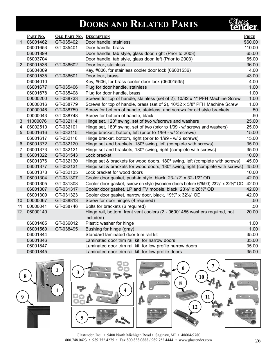 Oors, Elated, Arts | Glastender Vertical Door Coolers User Manual | Page 27 / 36