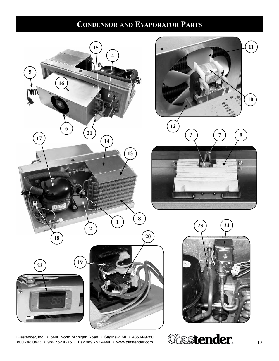 Glastender MFV48 User Manual | Page 13 / 18