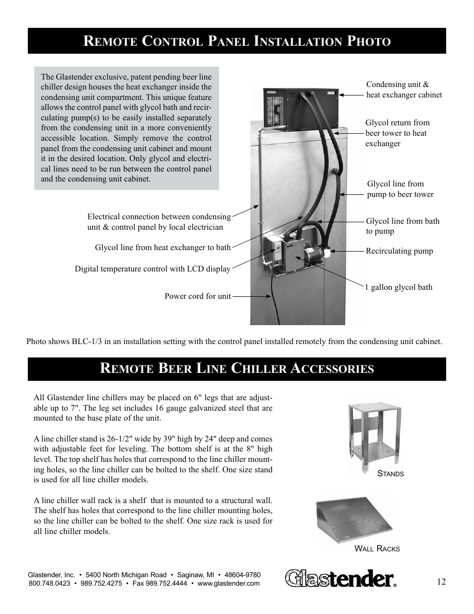 Glastender BLC-3/4-2 User Manual | Page 13 / 21