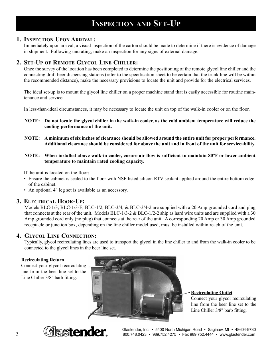 Nspection | Glastender BLC-3/4-2 User Manual | Page 4 / 21