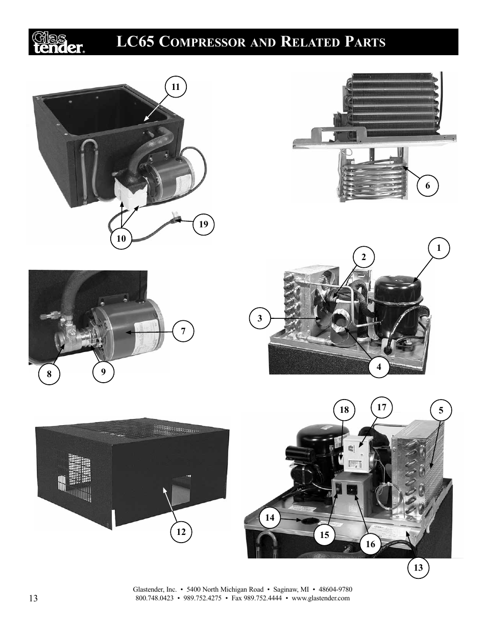 Lc65 c | Glastender LC47 User Manual | Page 16 / 28