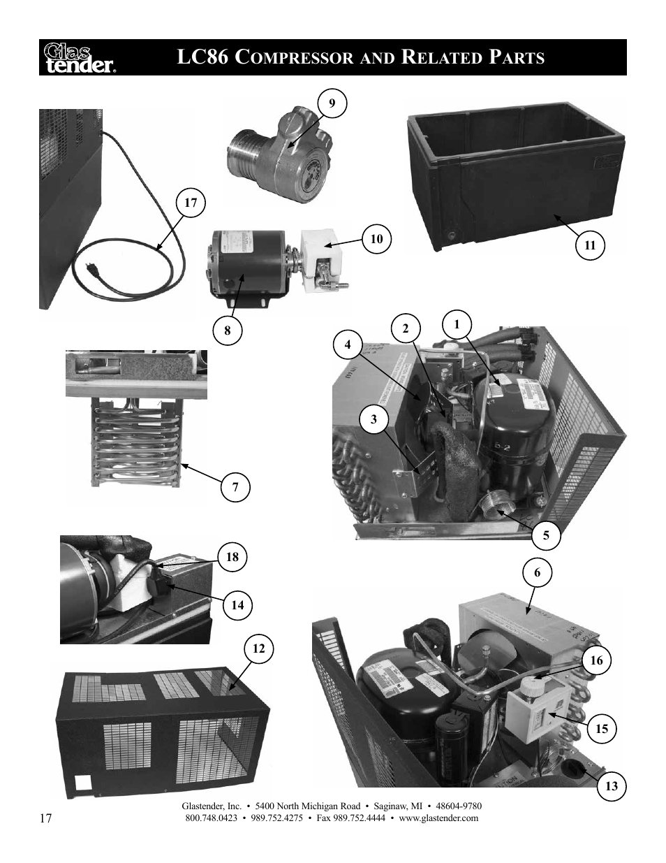 Lc86 c | Glastender LC47 User Manual | Page 20 / 28