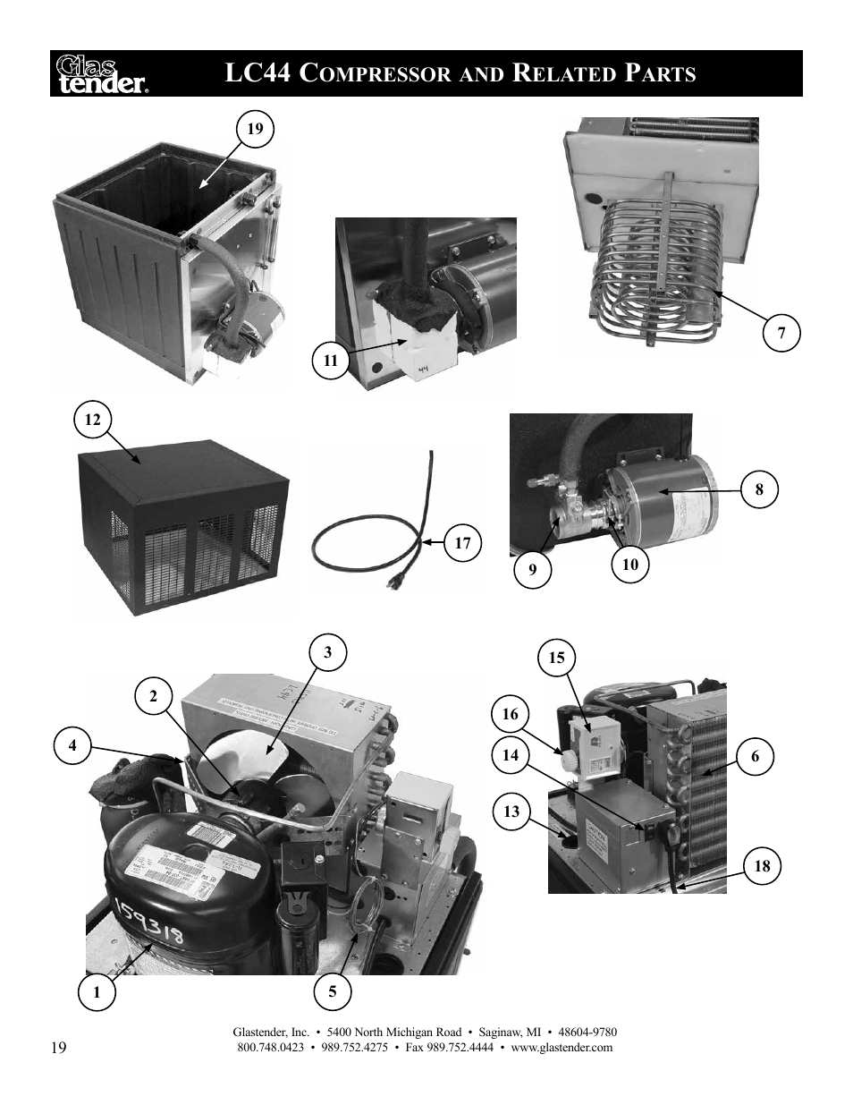 Lc44 c | Glastender LC47 User Manual | Page 22 / 28