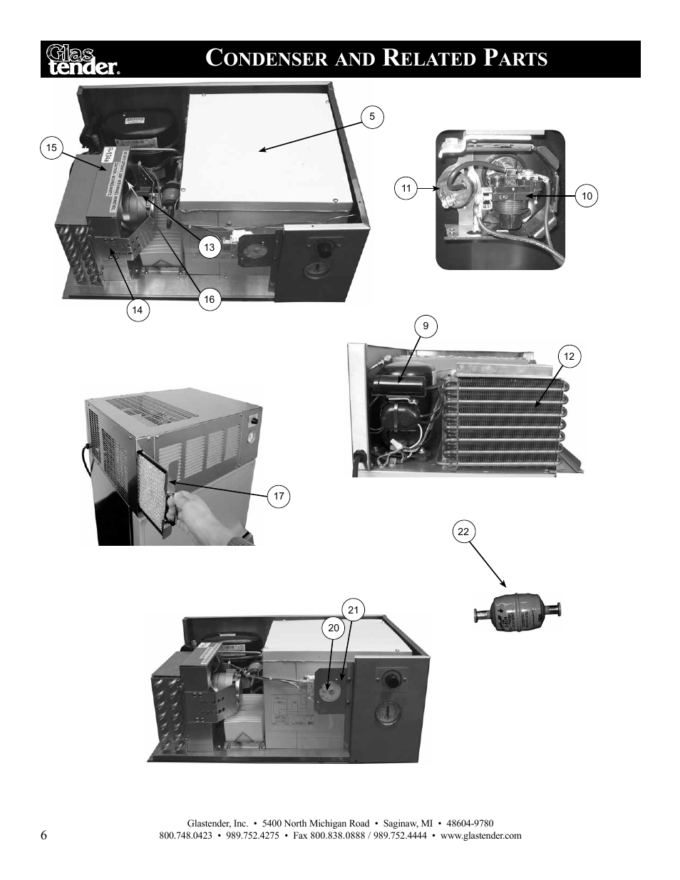 Ondenser, Elated, Arts | Glastender Lettuce Crisper User Manual | Page 8 / 12