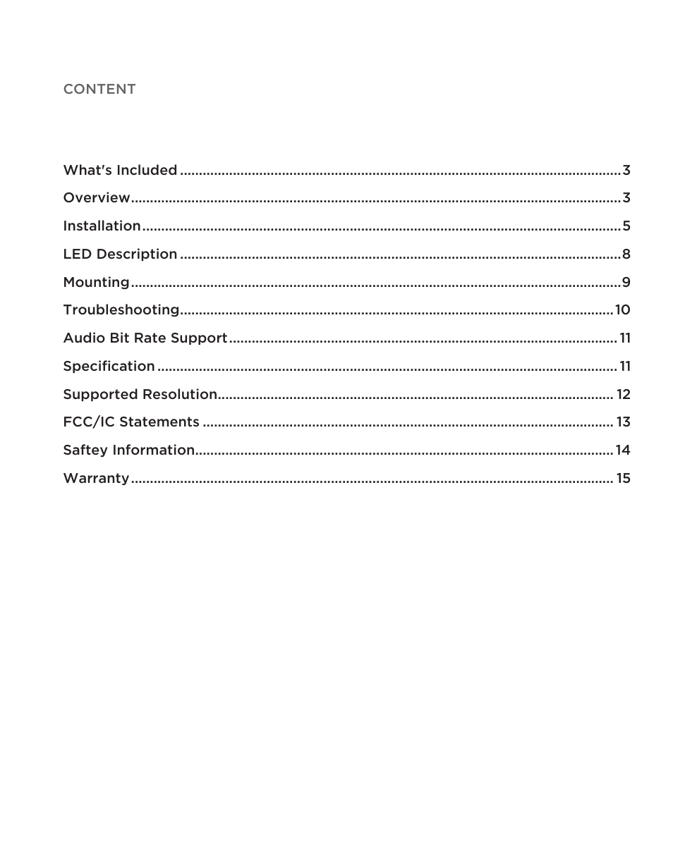 Nyrius ARIES Home User Manual | Page 2 / 18