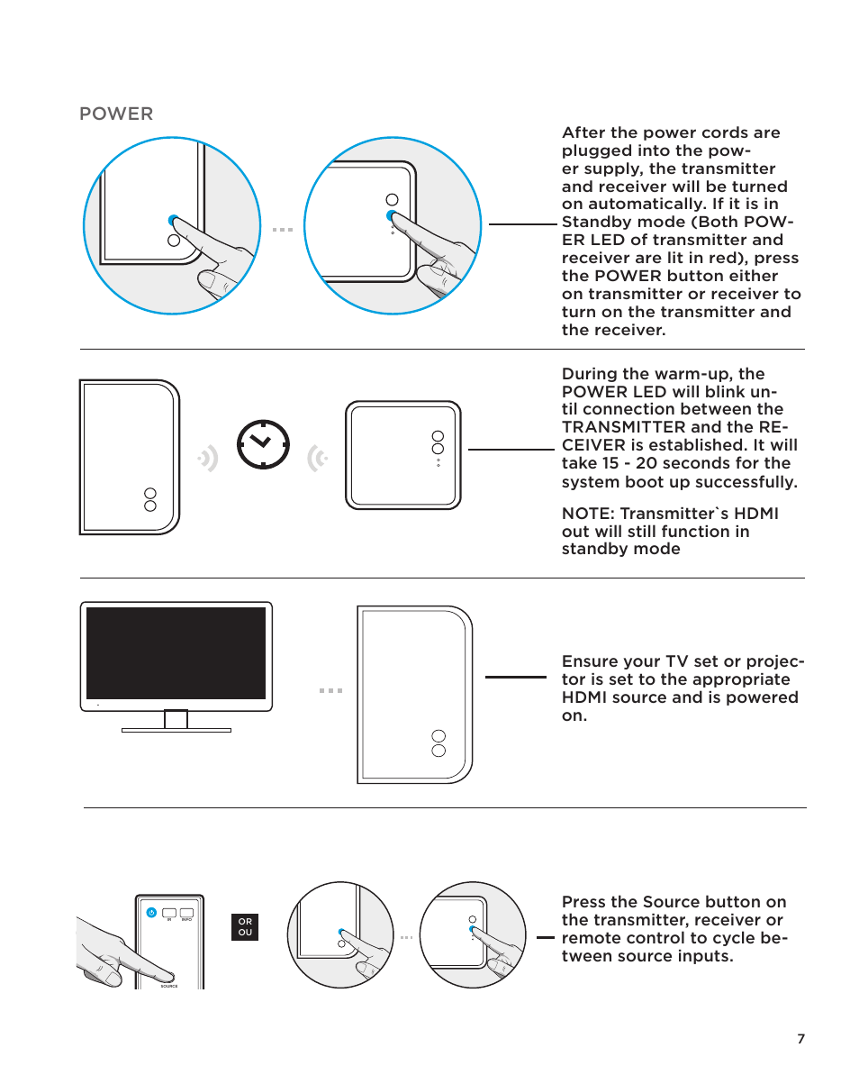 Power | Nyrius ARIES Home User Manual | Page 7 / 18