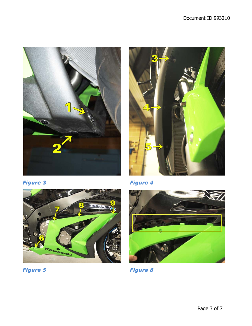 Brocks Performance Alien Head 2 Full System 14" Muffler ZX-10R (11-14) User Manual | Page 3 / 7