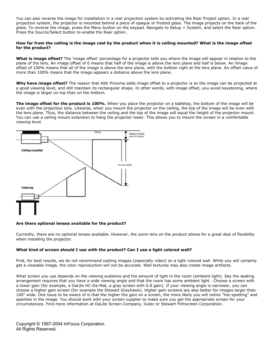 Ask Proxima C60 User Manual | Page 2 / 2