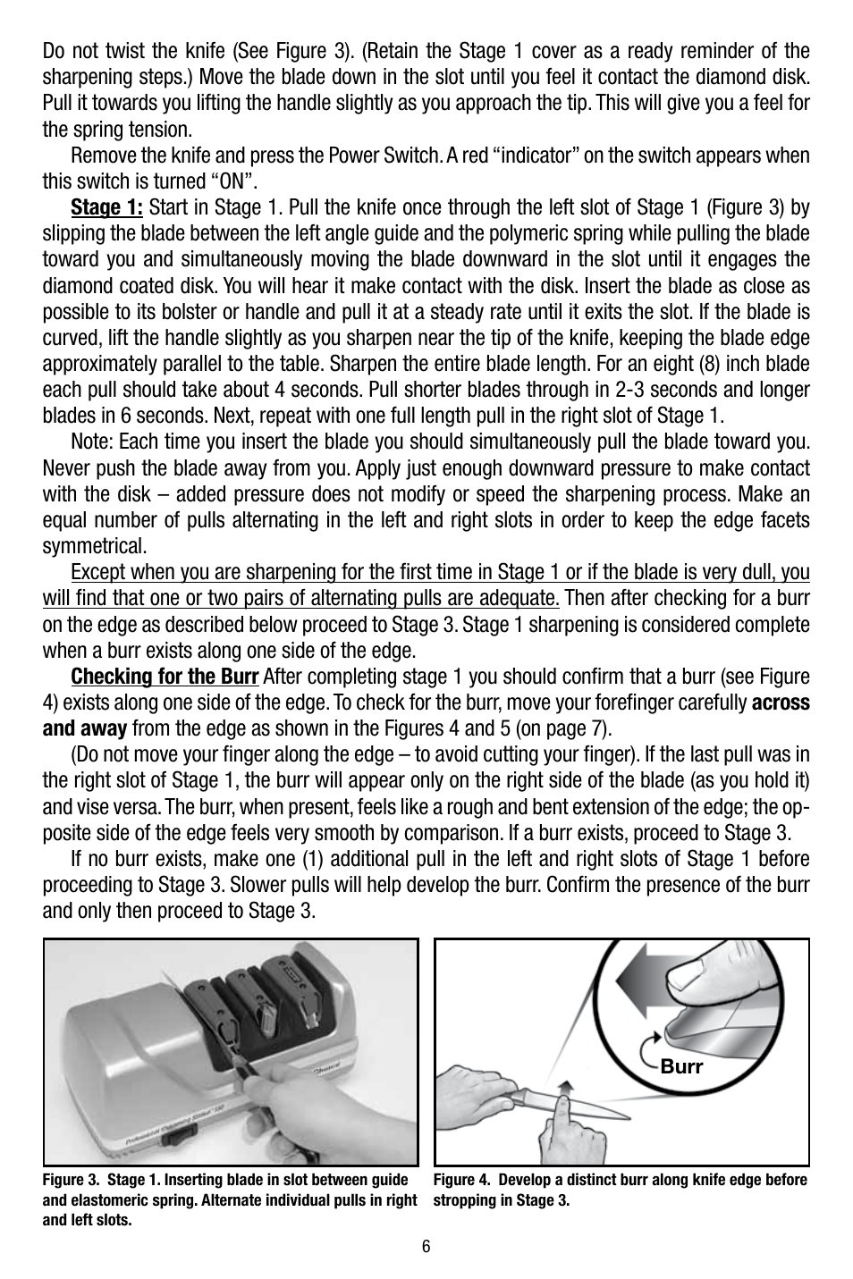 Edgecraft Chef's Choice 130 User Manual | Page 6 / 12