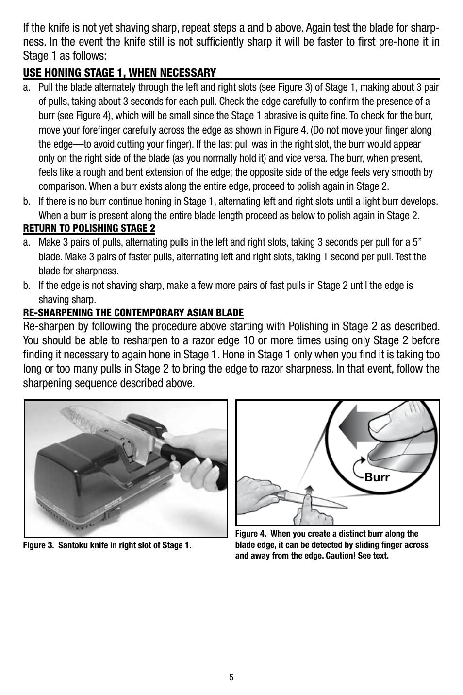 Edgecraft Chef's Choice 316 User Manual | Page 5 / 12