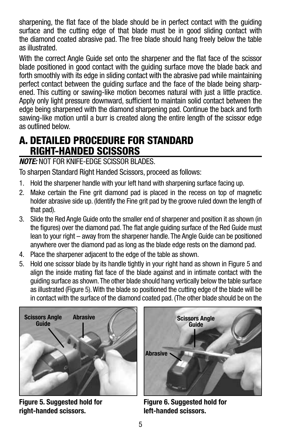 Edgecraft Chef's Choice 490 User Manual | Page 5 / 8