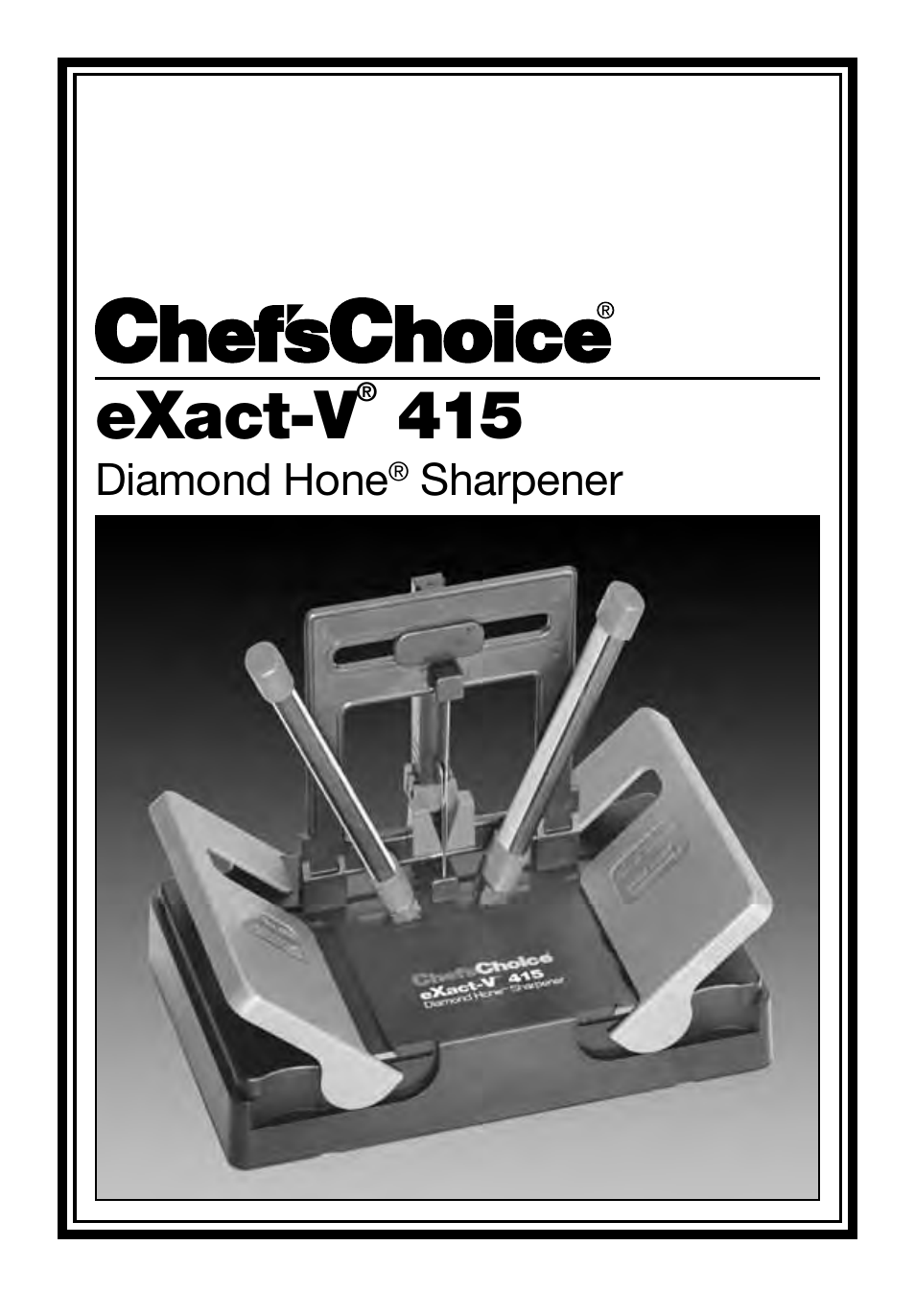 Edgecraft Chef's Choice eXact-V 415 User Manual | 8 pages