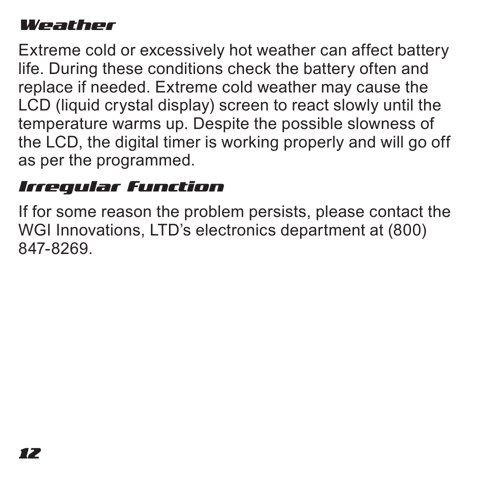 Wildgame Innovations VTX-D User Manual | Page 12 / 16