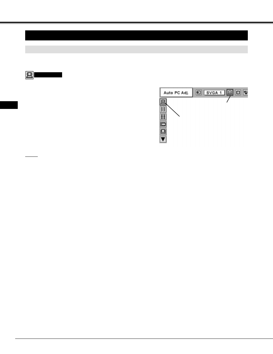 Pc adjustment | Ask Proxima Pro AV 9500 User Manual | Page 28 / 52