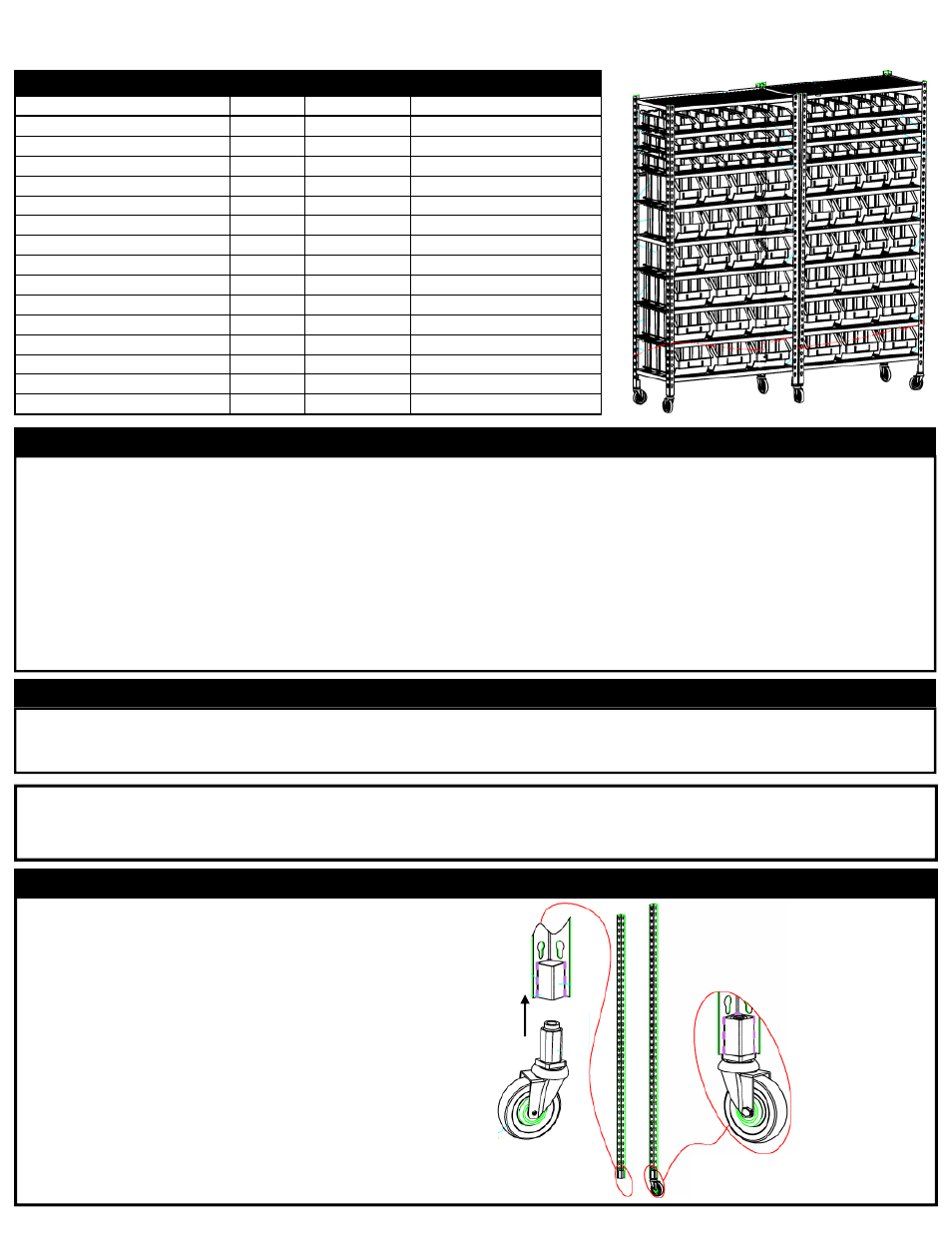 Edsal 1UGK8 User Manual | 4 pages