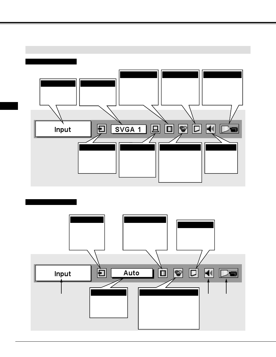 Before operation menu bar | Ask Proxima 9290 User Manual | Page 18 / 46