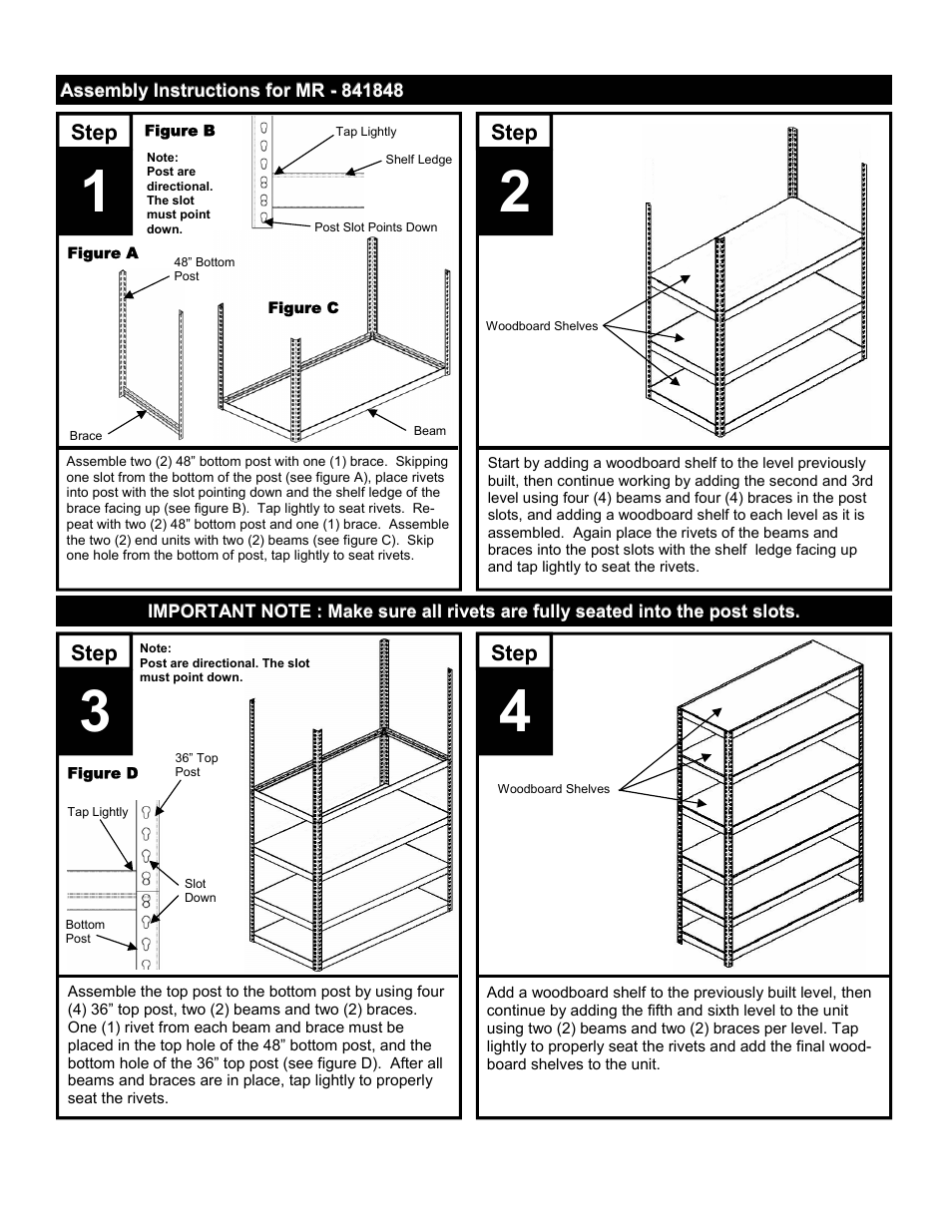 Edsal MR841848 User Manual | Page 2 / 2