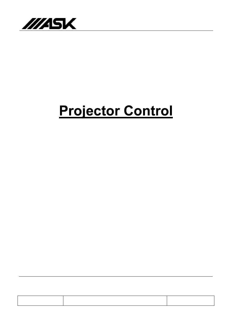 Ask Proxima C20 User Manual | 12 pages