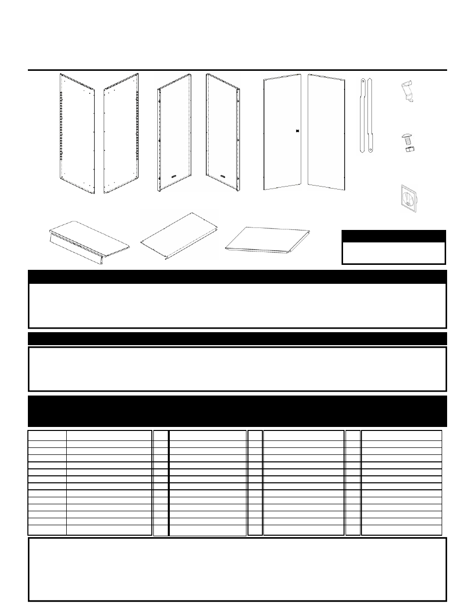 Edsal 1UFE9 User Manual | 4 pages