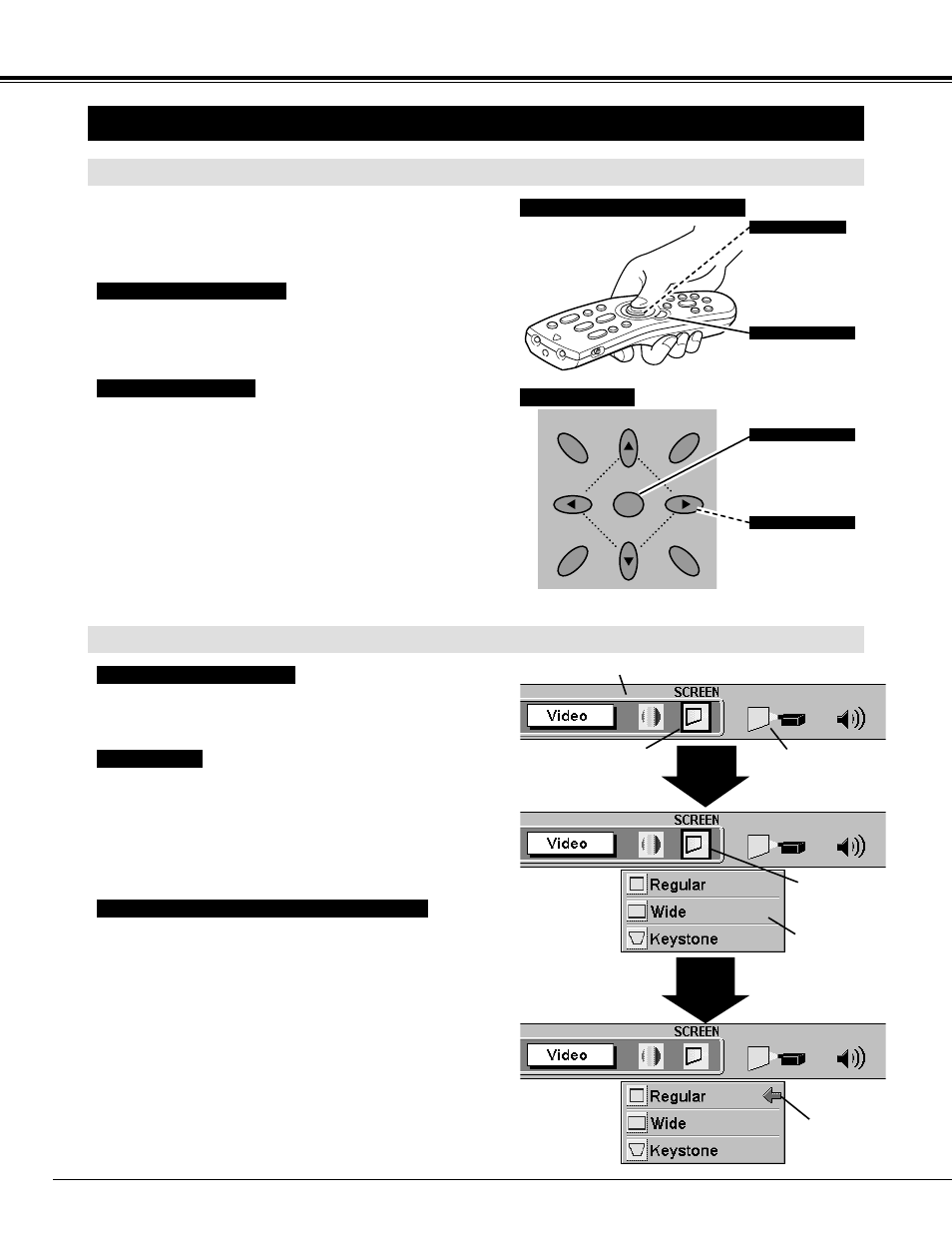 Operating on-screen menu | Ask Proxima 9280 User Manual | Page 18 / 48
