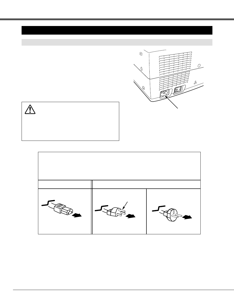 Setting-up the projector, Preparation, Connecting the ac power cord | Projector side ac outlet side | Ask Proxima 9280 User Manual | Page 8 / 48