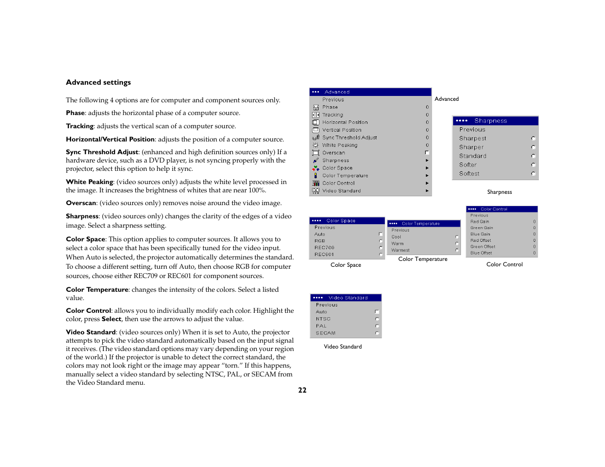 Ask Proxima M6 User Manual | Page 23 / 33