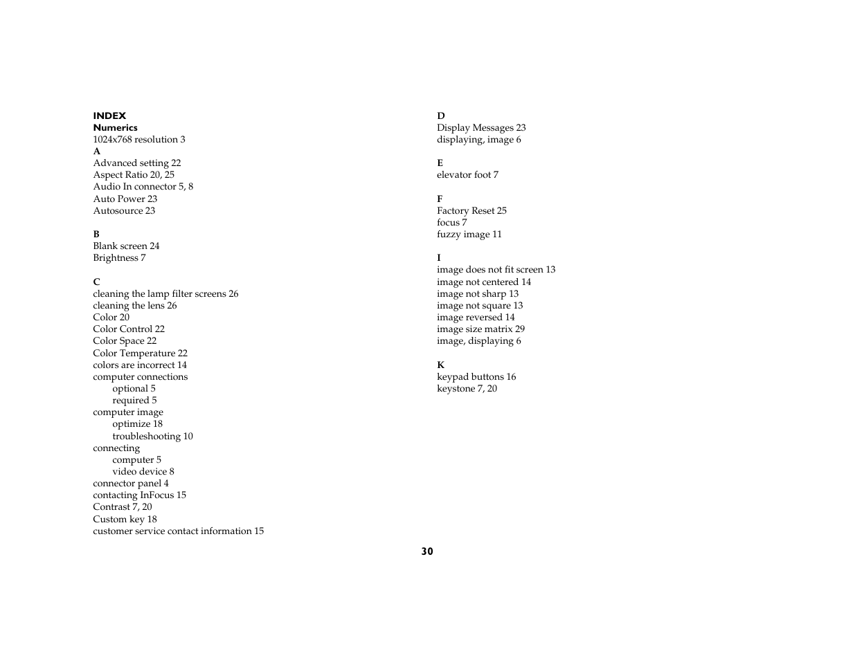 Ask Proxima M6 User Manual | Page 31 / 33