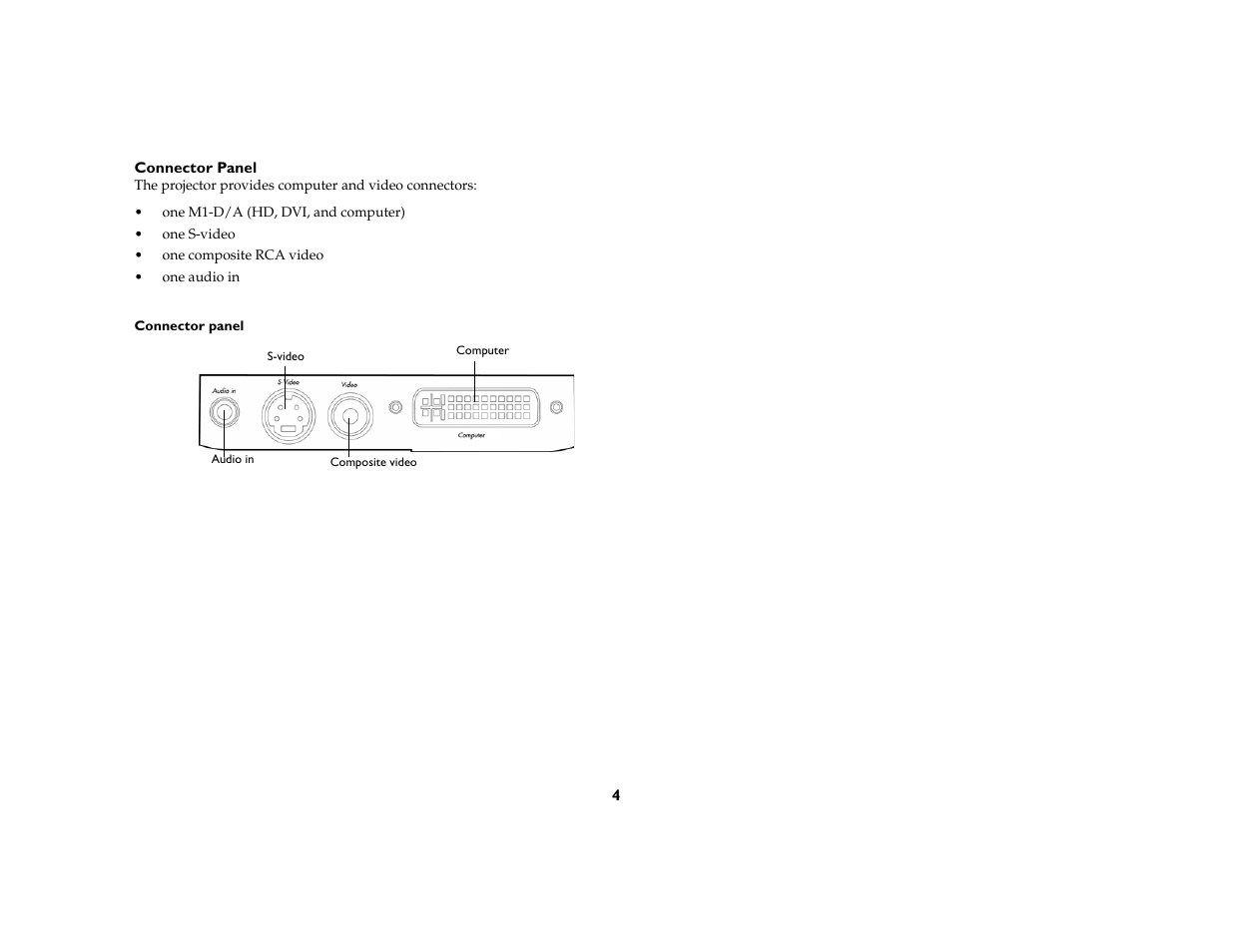 Ask Proxima M6 User Manual | Page 5 / 33