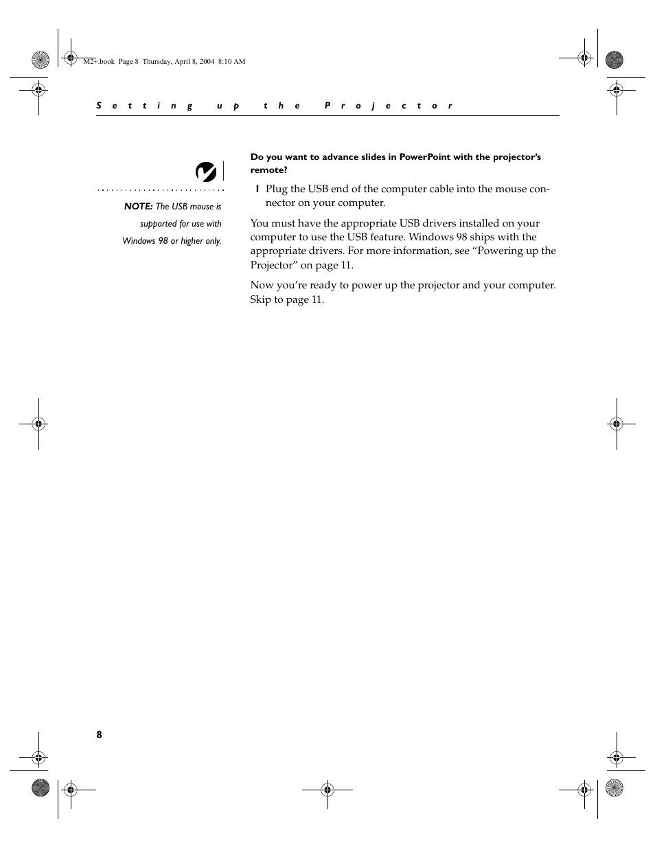 Ask Proxima M2+ User Manual | Page 15 / 51
