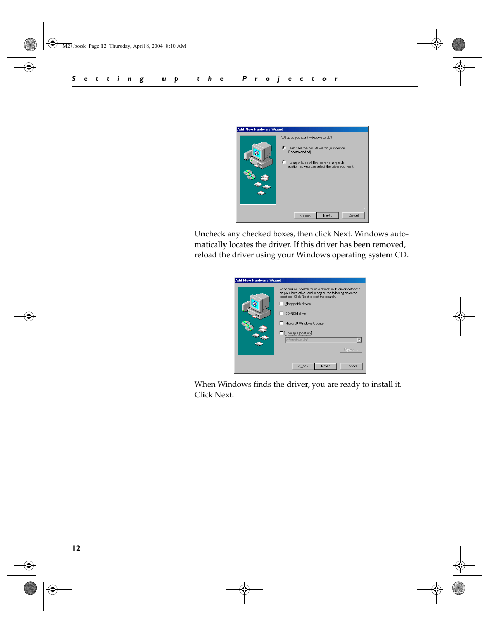 Ask Proxima M2+ User Manual | Page 19 / 51