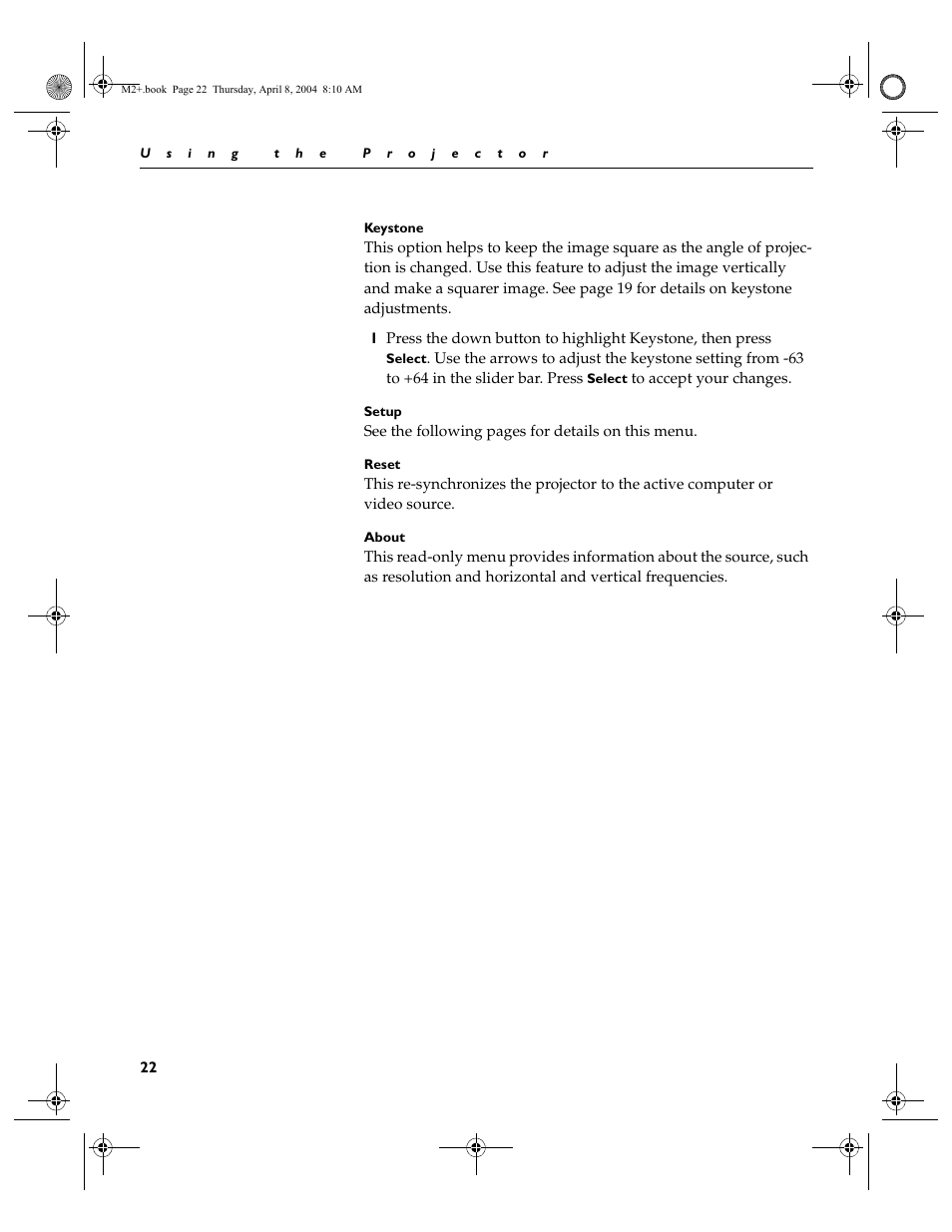 Ask Proxima M2+ User Manual | Page 29 / 51
