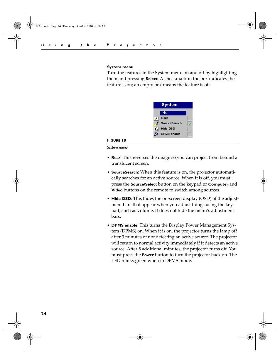 Ask Proxima M2+ User Manual | Page 31 / 51