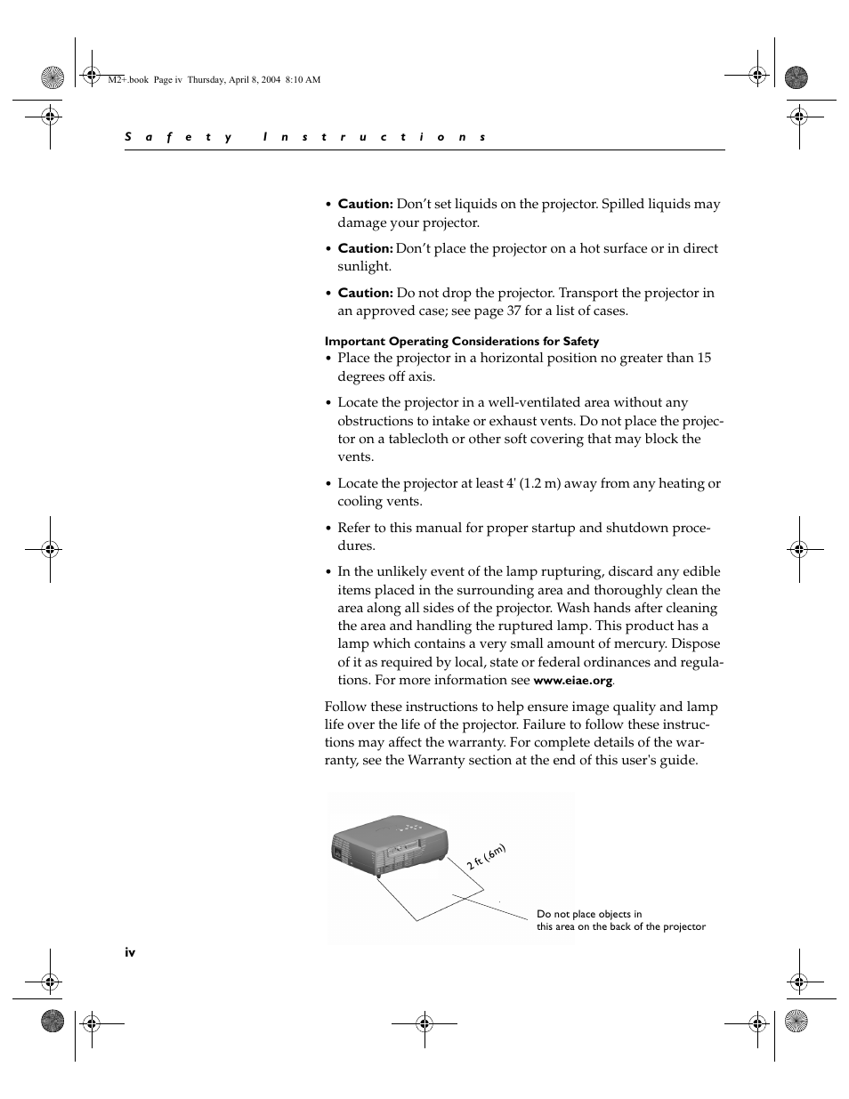 Ask Proxima M2+ User Manual | Page 7 / 51