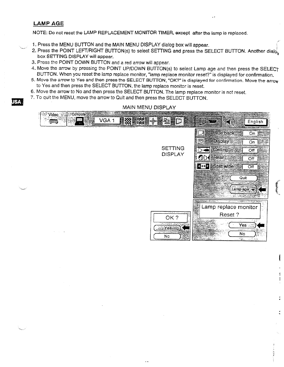 Ask Proxima DP5950 User Manual | Page 46 / 50