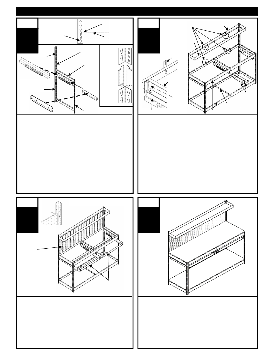 Step | Edsal 1YCA3 User Manual | Page 2 / 2