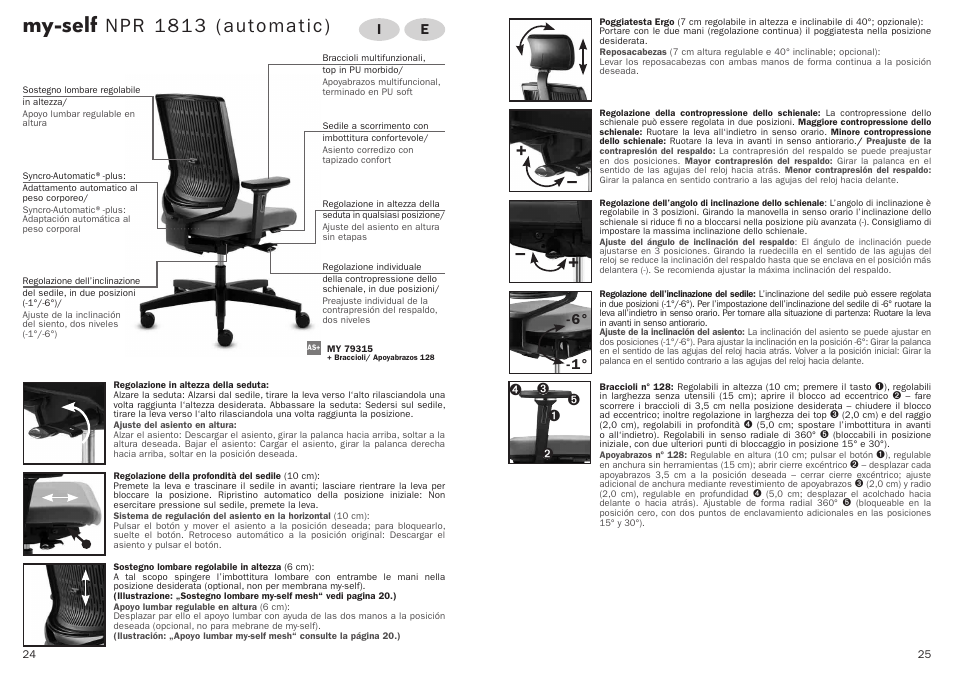 My-self npr 1813 (automatic) | Trendoffice my-self User Manual | Page 13 / 21