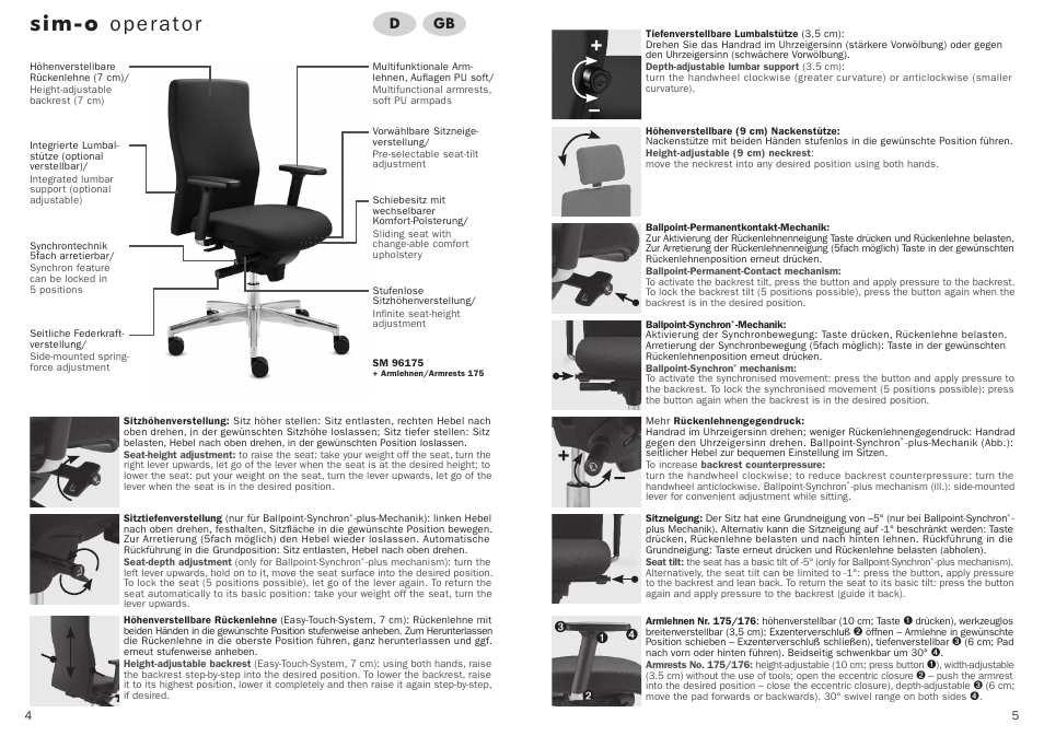 Sim-o operator | Trendoffice sim-o ER User Manual | Page 3 / 25