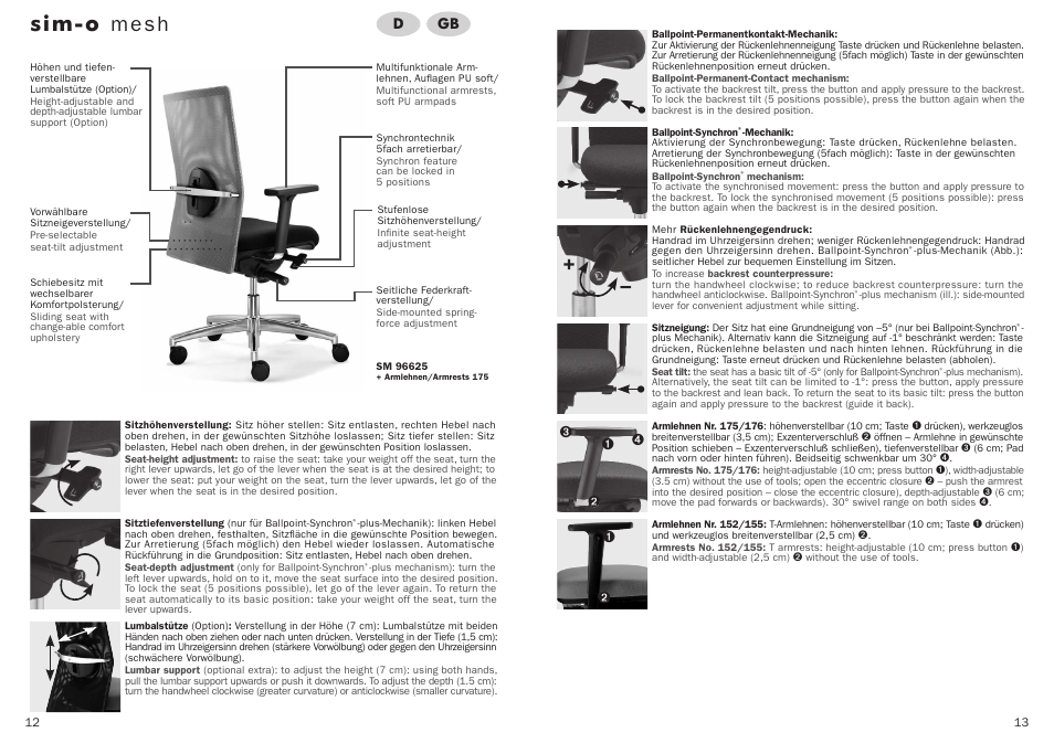 Sim-o mesh | Trendoffice sim-o ER User Manual | Page 7 / 25