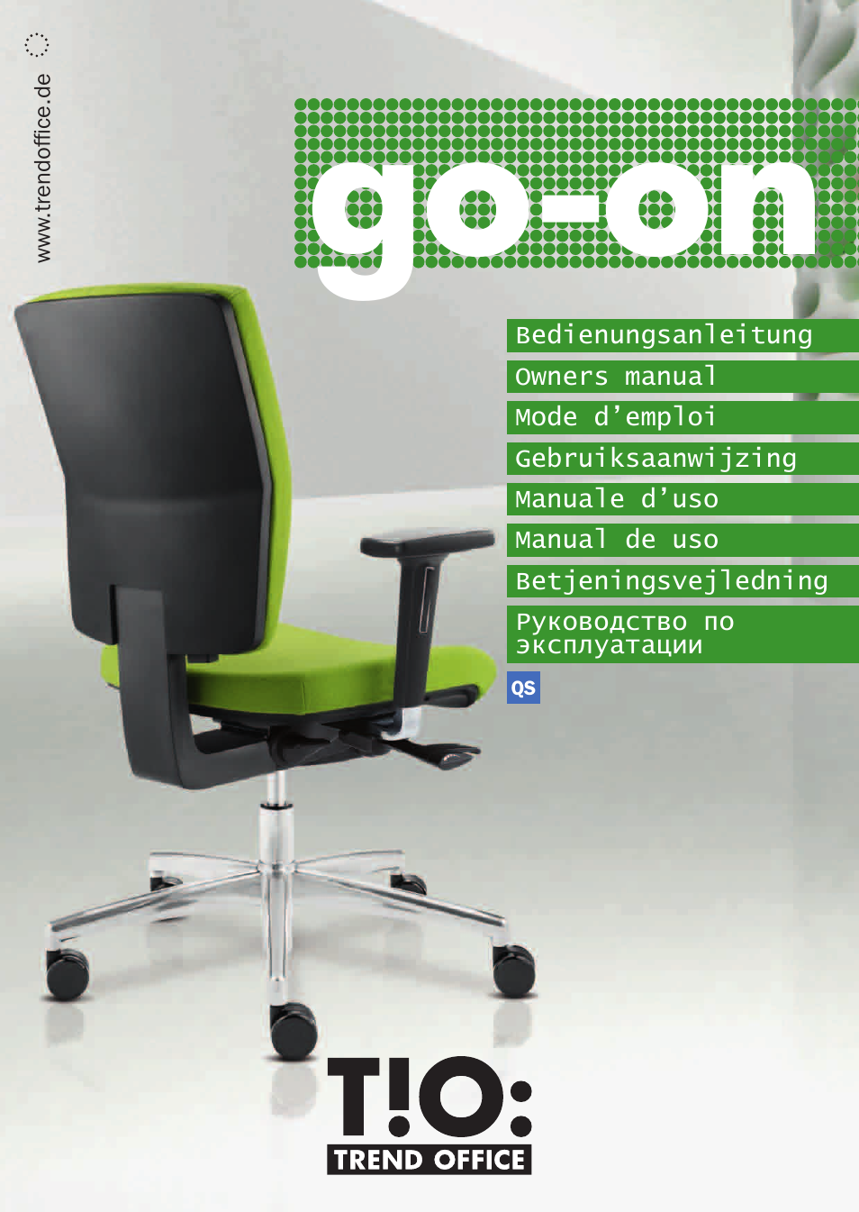 Trendoffice go-on User Manual | 9 pages