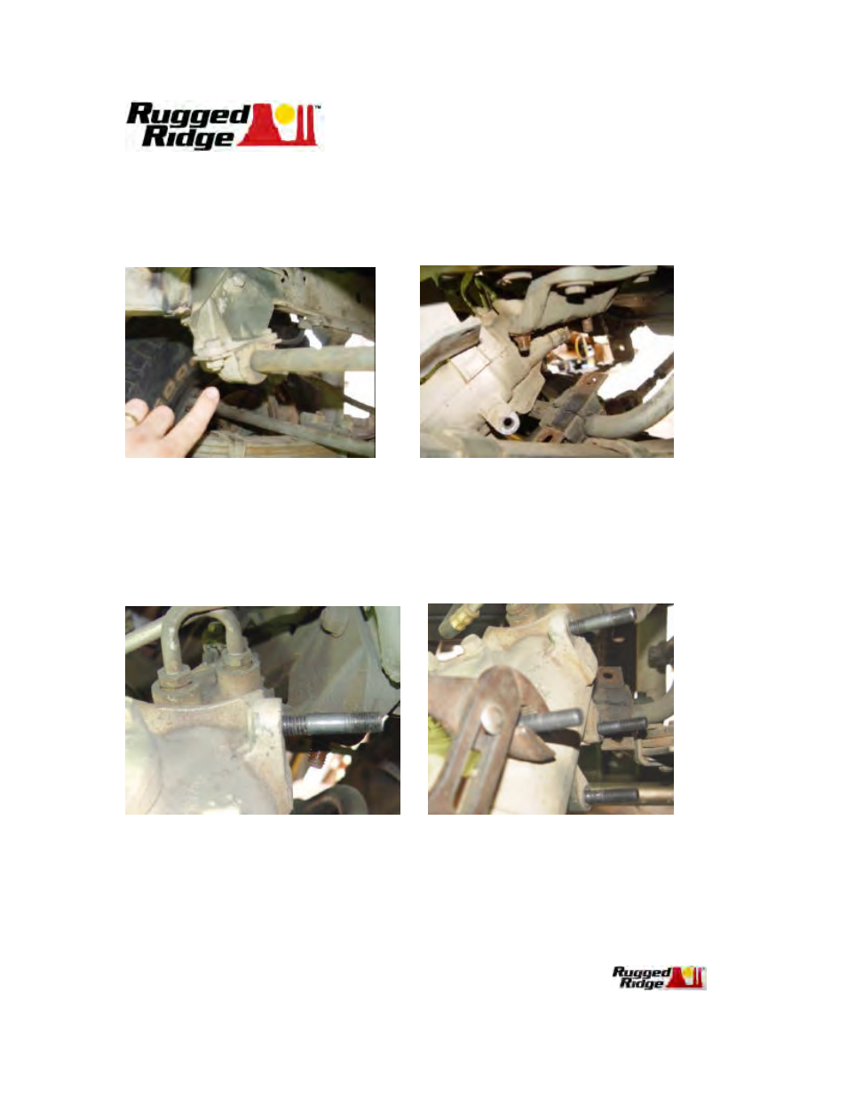 Rugged Ridge HD Steering Box Mount, 76-86 Jeep CJ Models User Manual | Page 2 / 4