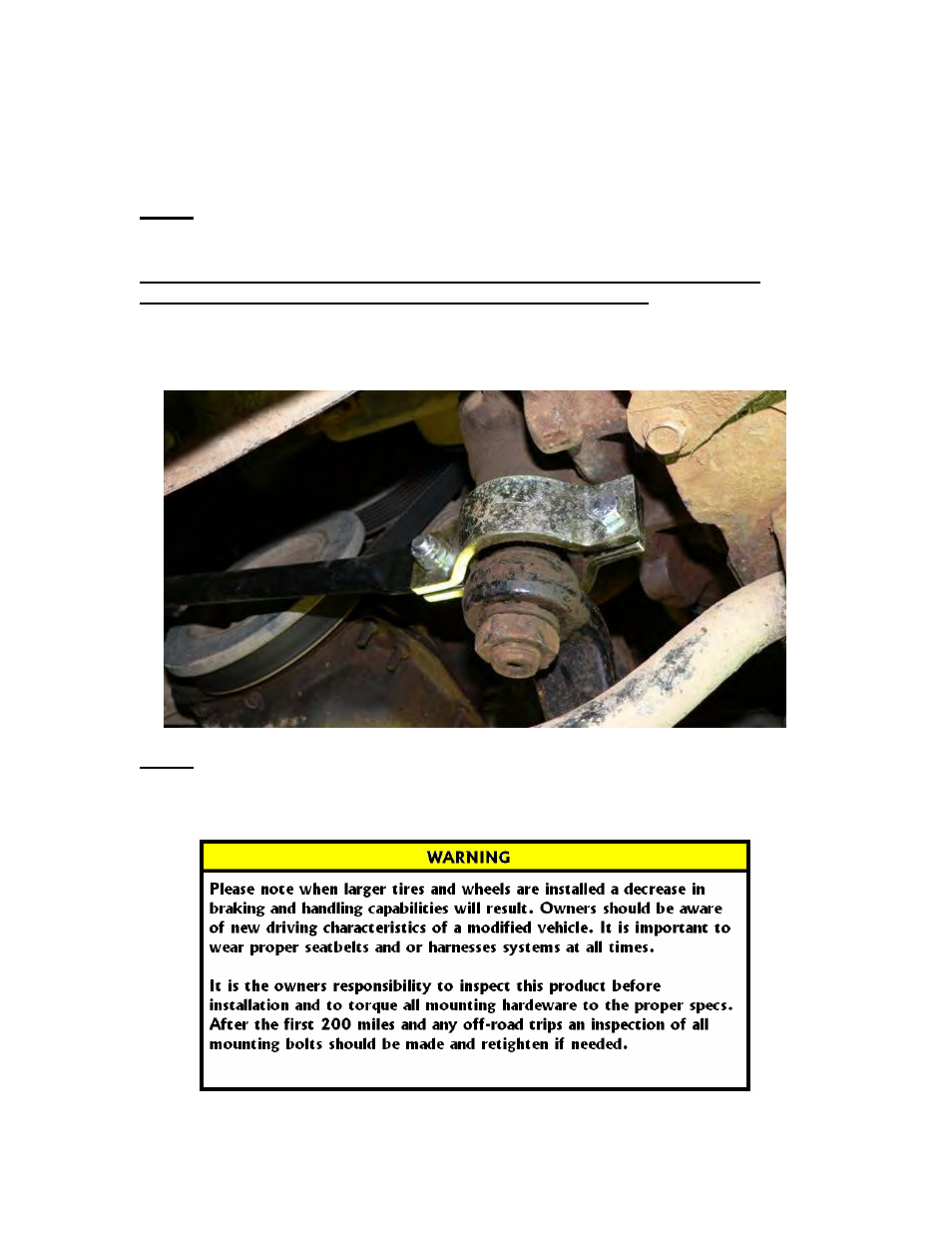 Rugged Ridge Heavy Duty Steering Box Brace, 84-01 Jeep Cherokee (XJ) User Manual | Page 3 / 3