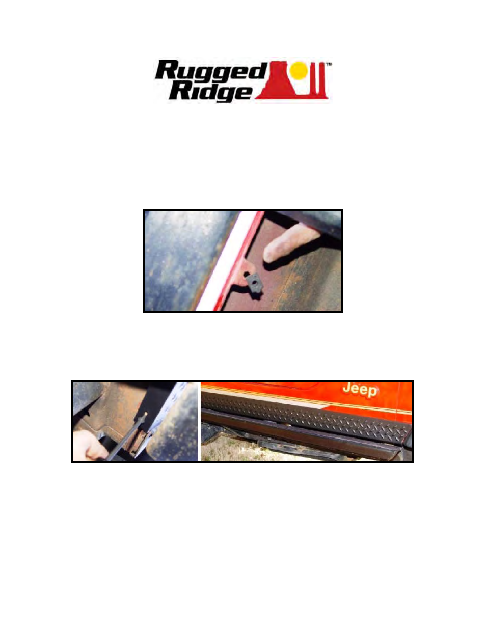 Rugged Ridge Rocker Side Panels, Body Armor, 97-06 Jeep Wrangler (TJ) User Manual | Page 2 / 2