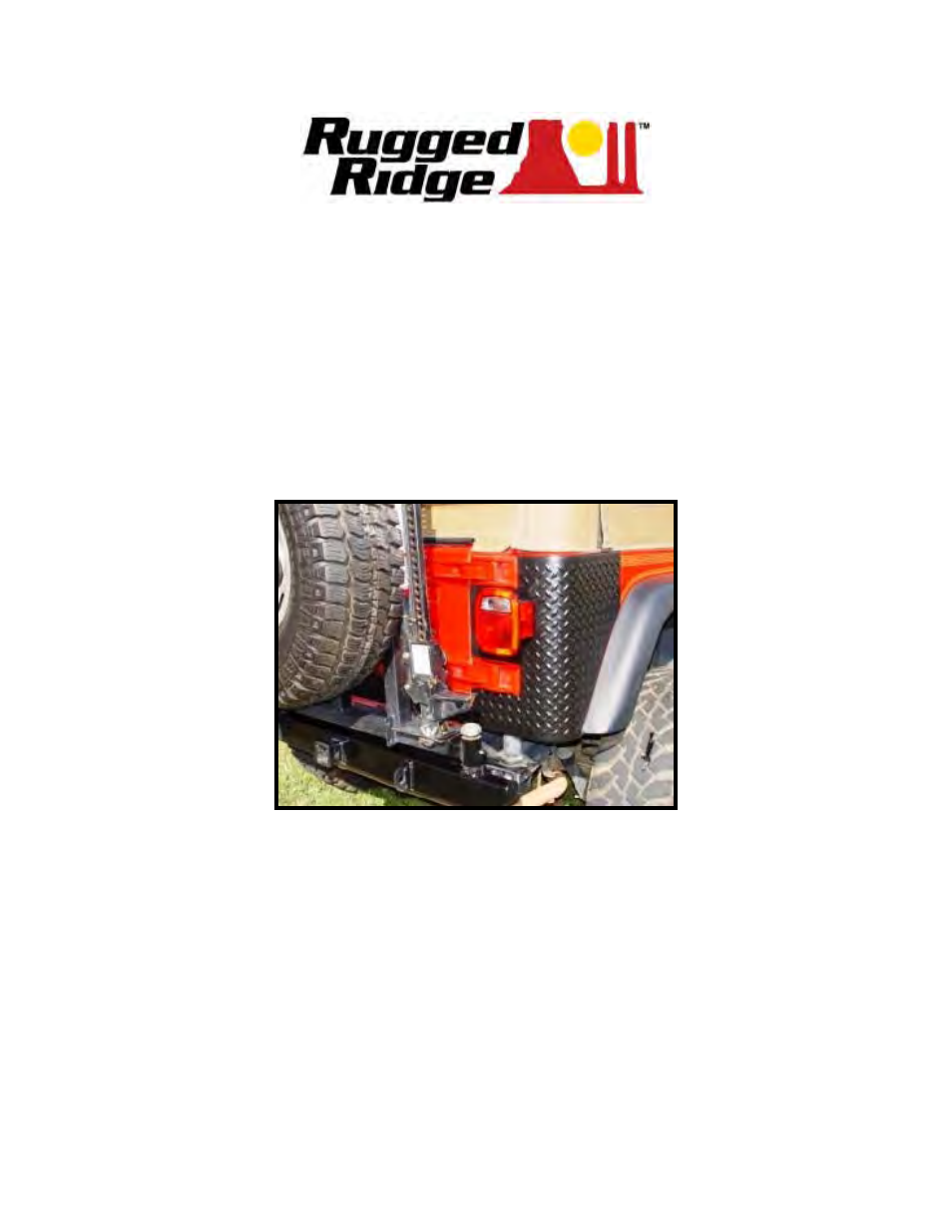 Rugged Ridge 6-Piece Body Armor Kit, 97-06 Jeep Wrangler (TJ) User Manual | Page 6 / 10