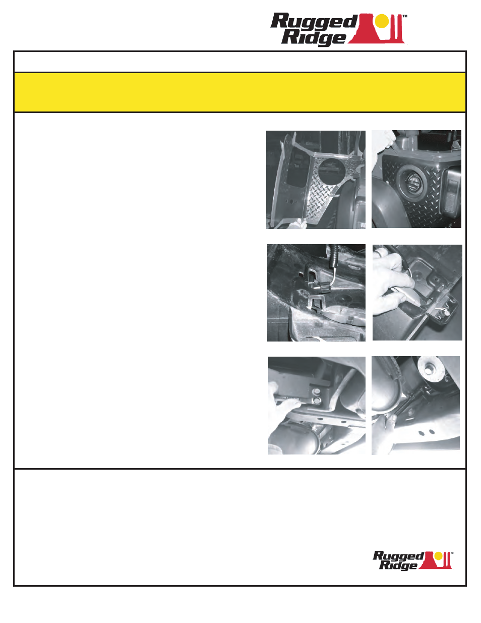 Rugged Ridge Corner Guards, Body Armor, 07-14 Jeep 2-Door Wrangler (JK) User Manual | Page 2 / 2