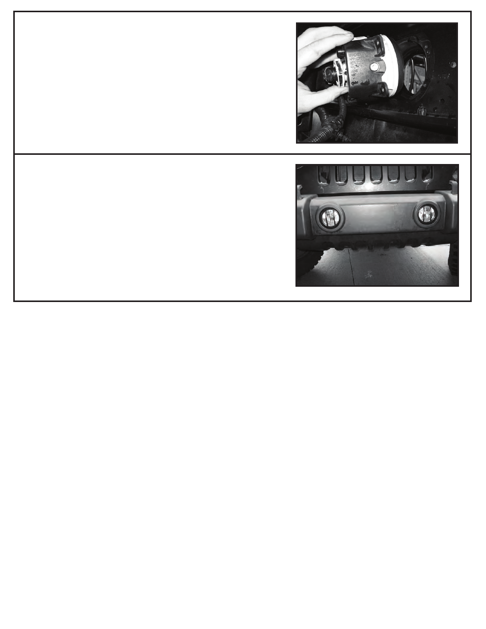 Rugged Ridge Fog Light Euro Guards, Black, 07-14 Jeep Wrangler User Manual | Page 2 / 2