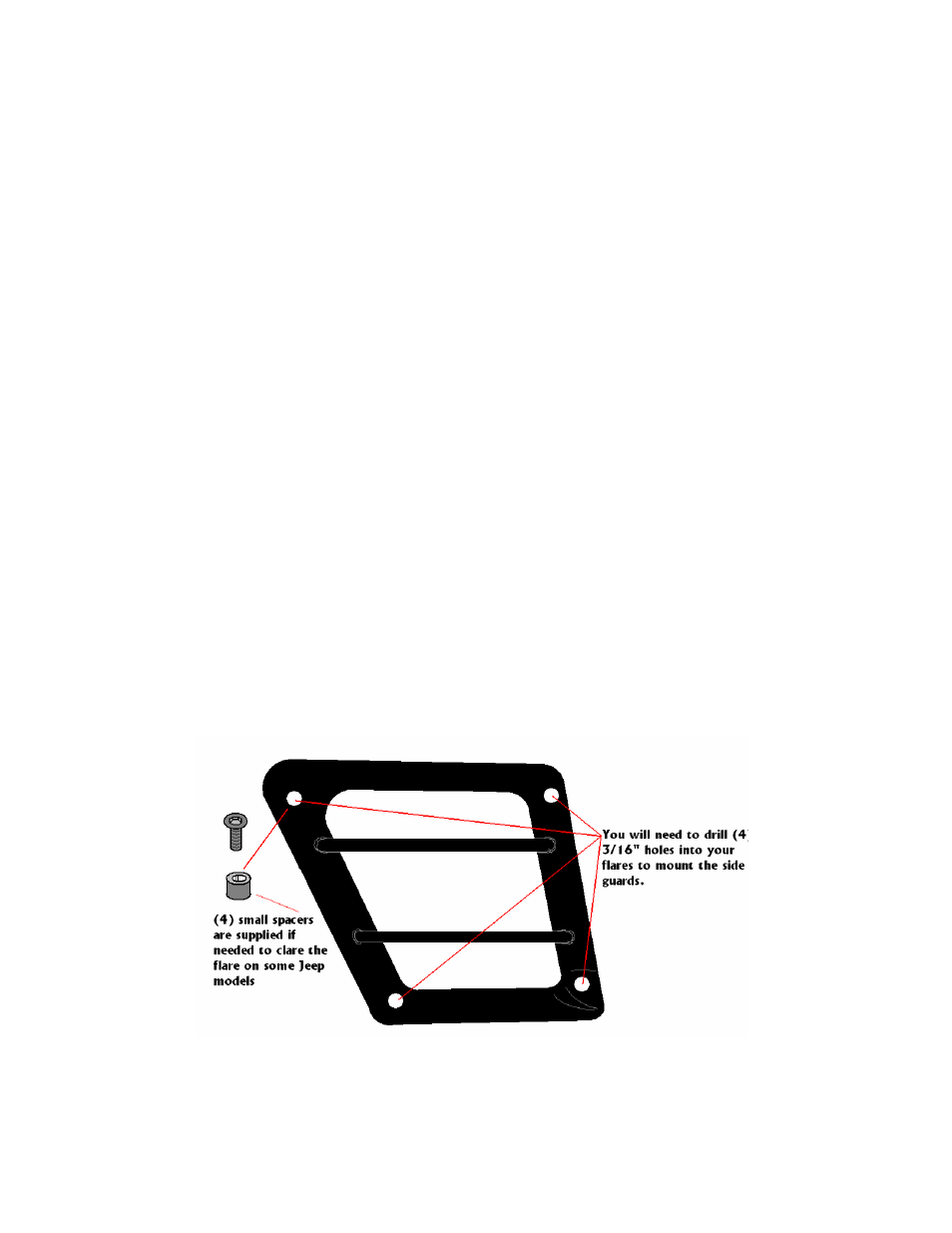 Rugged Ridge Euro Style Turn Signal & Side Marker Guard,97-06 Jeep Wrangler (TJ) User Manual | 1 page